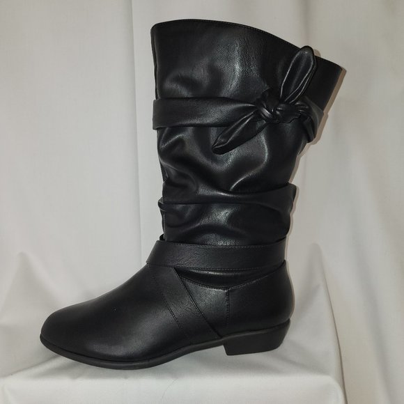 comfortview Shoes - Comfortview boots - Black - Manmade material - Women's size 8.5W
